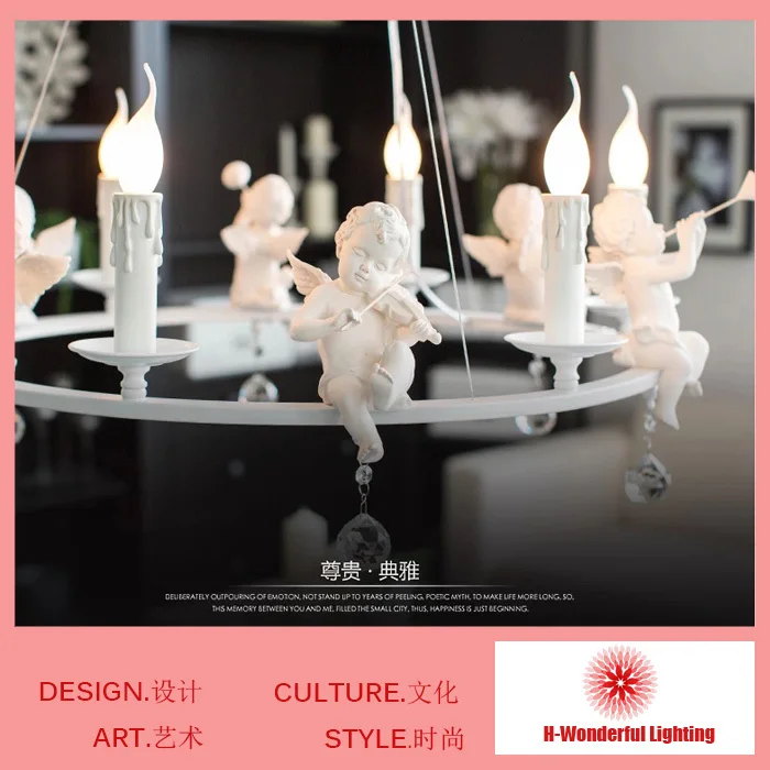 

6 Heads NEW 2014 LED crystal chandeliers lights Artistic modern crystal lamps aisle high power lights 110V/220V for Baby Room