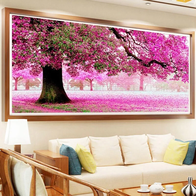 5D-DIY-Full-Diamond-Painting-Mosaic-Purple-Tree-Wedding-Decoration-Cross-Stitch-Needlework-Diamond-Embroidery