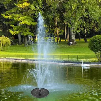 

2.4W LED Ground Solar Fountain Pump Waterproof Solar Panel With Submersible Pump For Bird Bath Garden Fountain