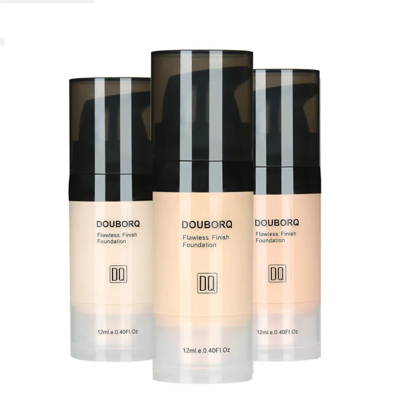 Hot Sale Liquid Foundation Concealer Effectively Reduces Dark Circles Brighten Skin Color Waterproof Makeup BB Cream TSLM1
