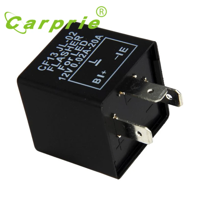 

3Pin Car Flasher Relay Fix LED Light Turn Signal Hyper Flash CF13 CF13JL-02 EP34_KXL0616