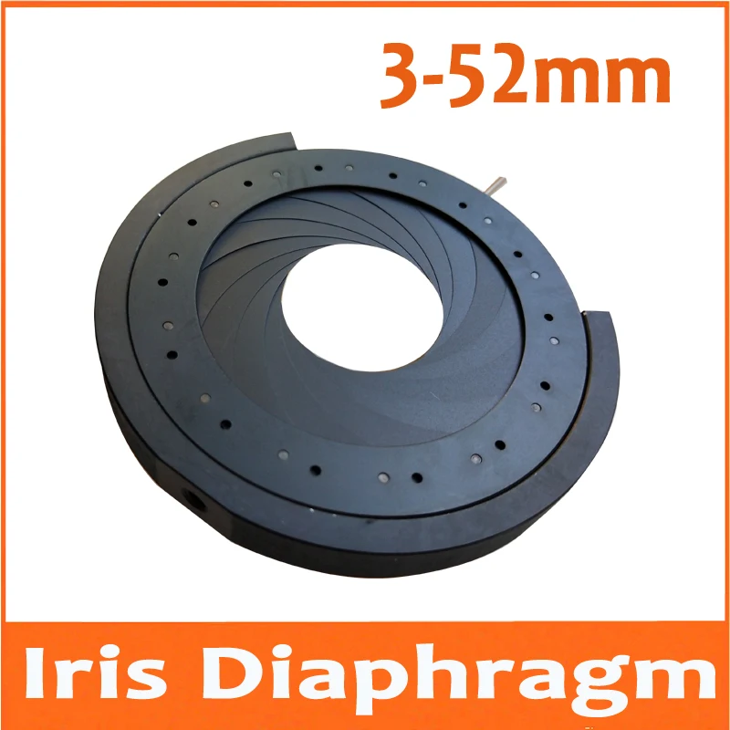 20pcs 3-52MM Amplifying Diameter Zoom Optical Iris Diaphragm Aperture Condenser 14pcs Blades for Digital Camera Microscope | Инструменты