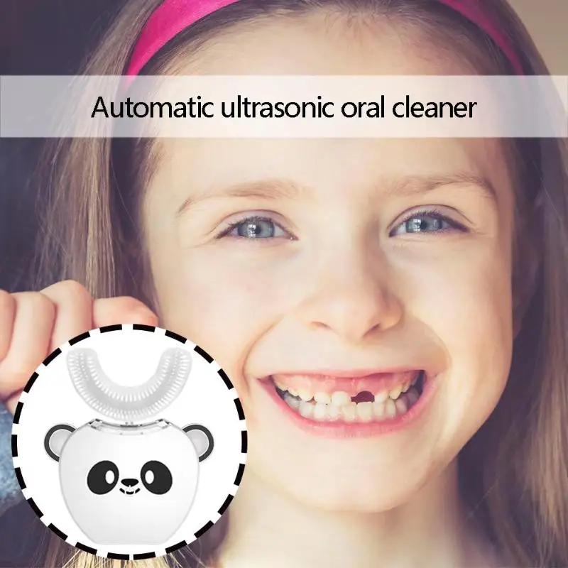 

Electric Toothbrush U Type USB Charging Teeth Whitening Automatic Sonic Electric Toothbrush For Chidren Kids Care