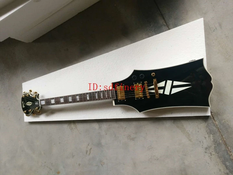

BJ Electric Guitar black color Guitar, Mahogany Body Rosewood Fingerboard