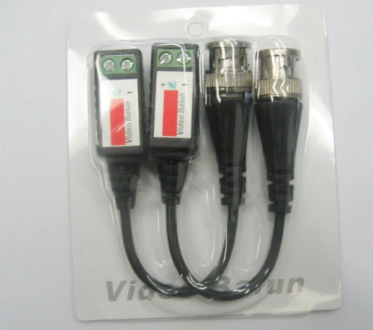 Diske скрученный CCTV Video Balun пассивные трансиверы 3000FT расстояние UTP BNC кабель Cat5 Balun|balun