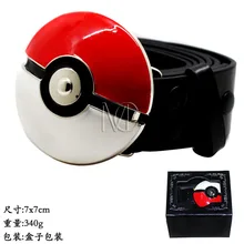 ПЭТ эльф ремень Пикачу эльфы красный шар белый пояс Banime пояс реквизит