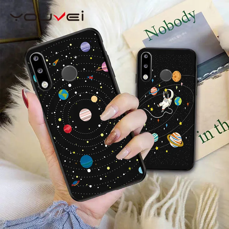 YOUVEI чехол для Coque huawei P30 P30 Pro Чехол черный мягкий TPU задняя крышка для huawei P30 Lite чехол для huawei P30 чехол для телефона