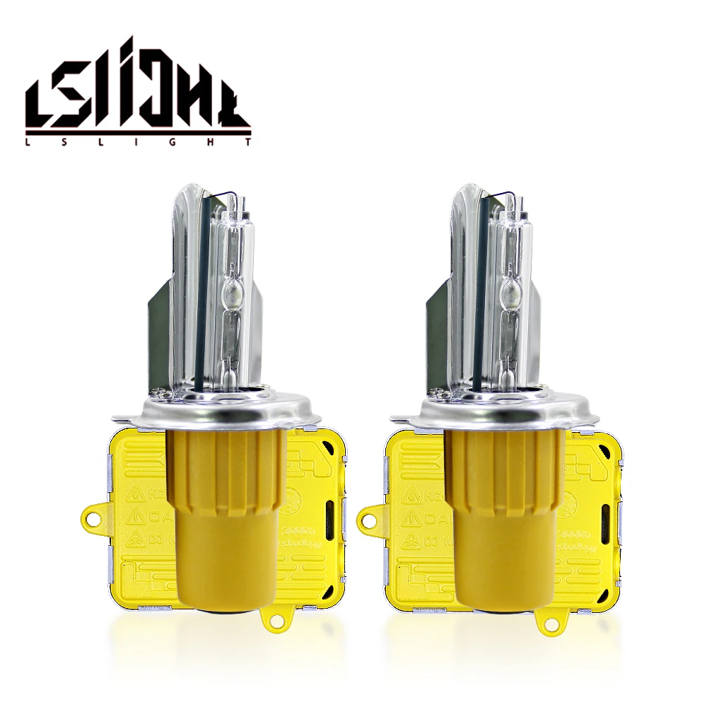 LSlight 110W 12V 6000K 8000LM H4 Car XENON AC Headlight LED zenon Lamp Slim Bright HID Ballast BI Xenon Bulb AUTO MOVEIS LAMPADA