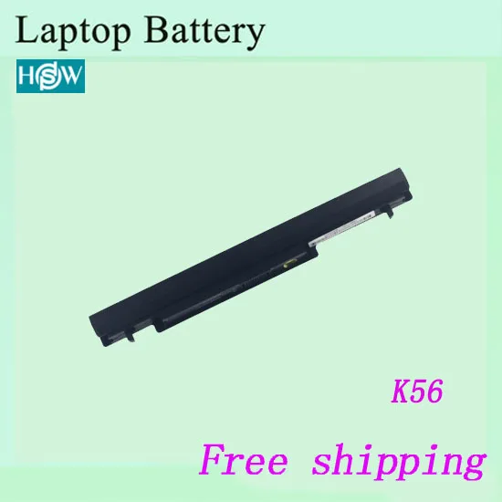 

Battery for Asus K56C K56CA K56CM S40C S40CA S40CM S405C S405CA S405CM S46C S505 S56 S56C laptop batteries