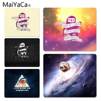 

MaiYaCa Sloth Life wallpaper gamer play mats Mousepad Size for 7.08*8.65inch and 9.83*11.4inch Gaming Mousepads
