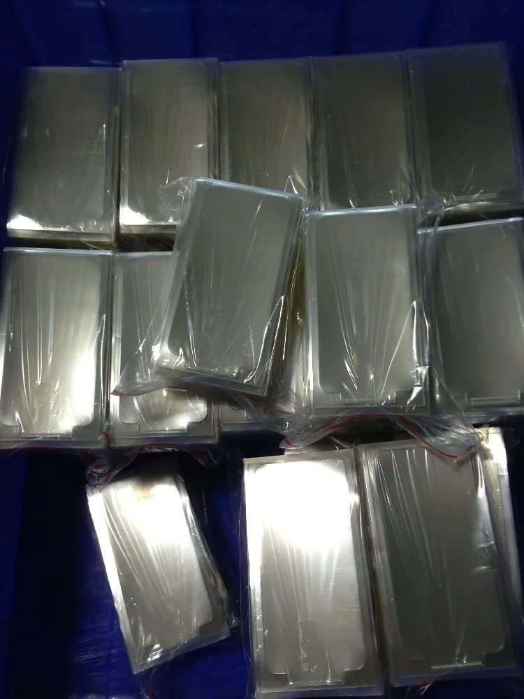 

Plastic Seal Factory Screen Protector Film for iPhone 6 6S PLUS 7 7G 7PLUS 8G 8plus 8X 5 5S Black/White 100pcs/lot Free Shipping