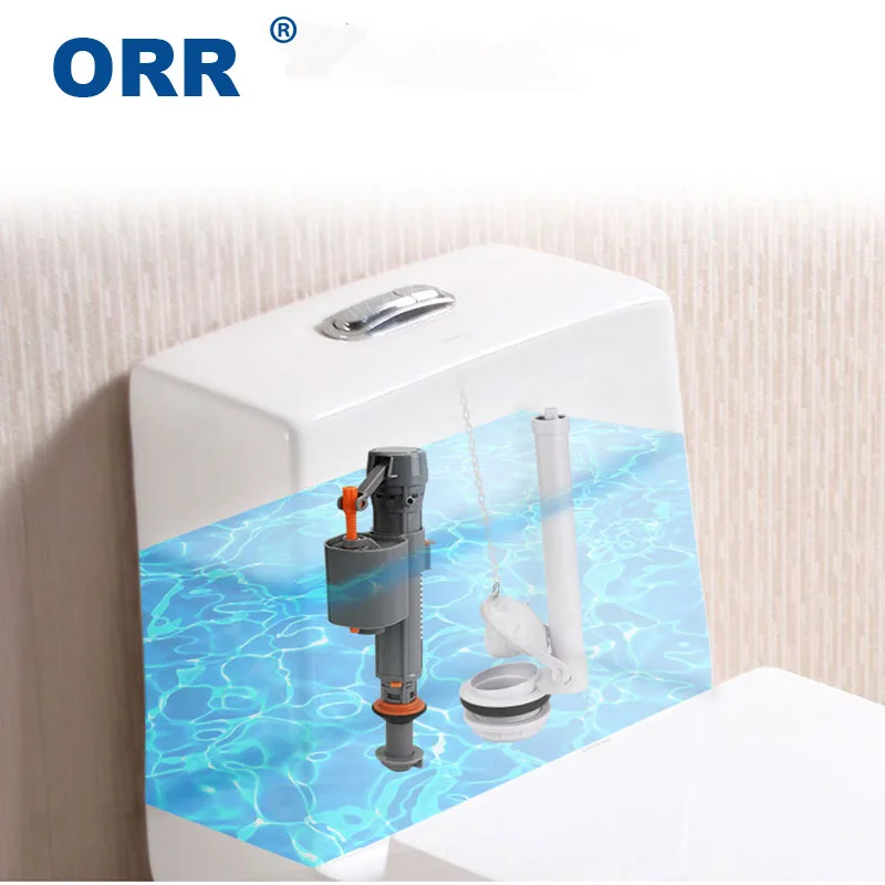 

Quiet lavatory Filling inlet valves Toilet Water Tank Height Flushing Grey/WT bathroom accessories ORR