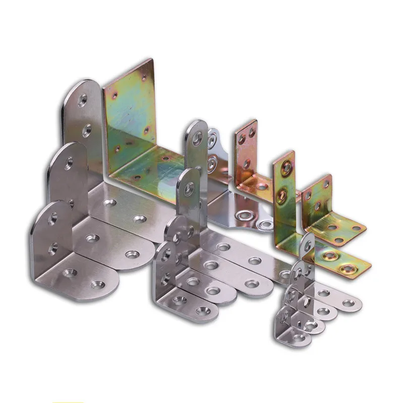 25 115mm Thickened stainless steel Corner Brackets L shaped Brackets