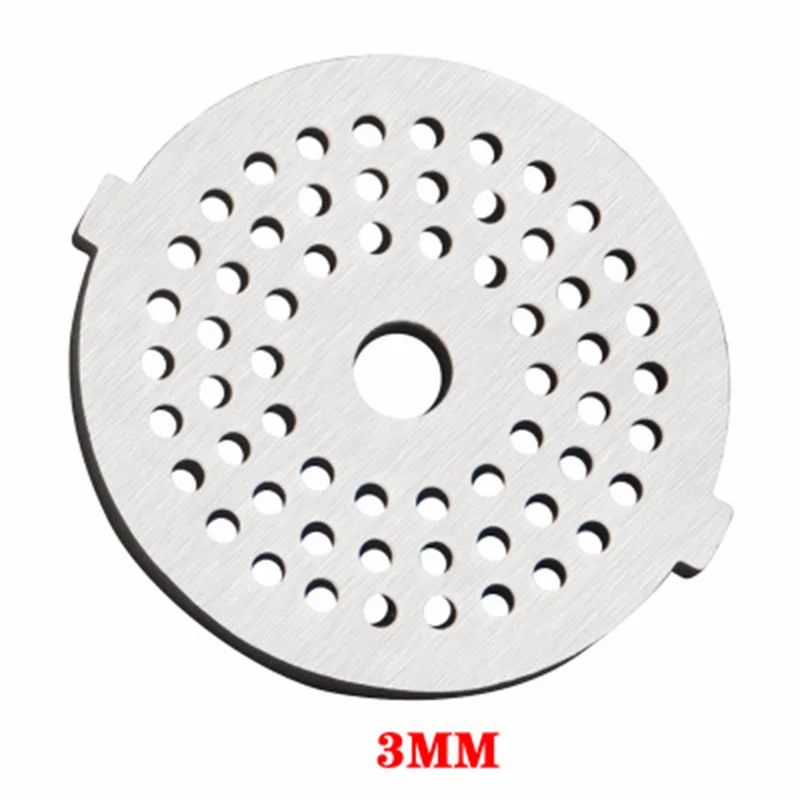 1pc Meat Grinder Plate Net Cut Meat Grinder Parts Elements Replace Stainless Steel Meat Hole Plate 5 pattern to choose ► Photo 2/6