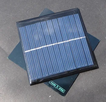 

Wholesale 5.5V 1W 180mA Solar Panels Small Solar Power 3.6V Battery Charge Solar Led Light Solar Cell 10PCS/Lot Free Shipping