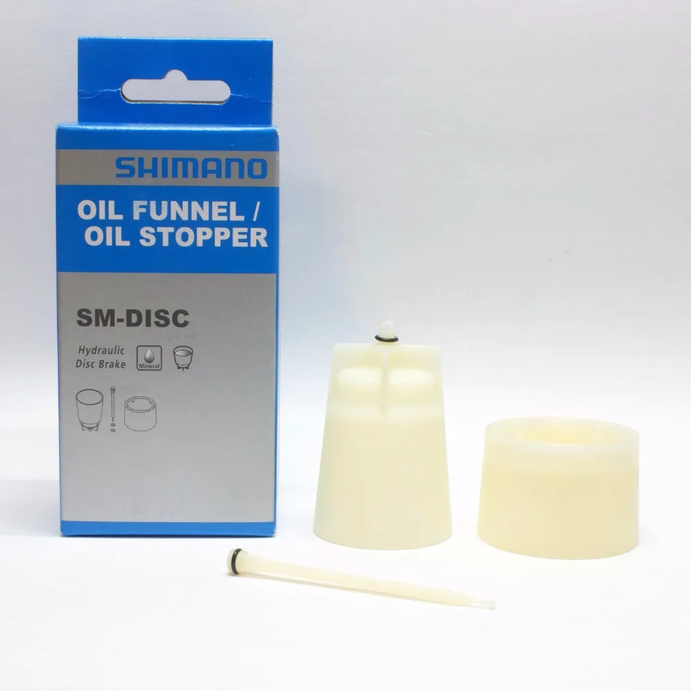 

Shimano Bike Hydraulic Disc Brake Bleed Tool Kit SM-DISC Oil Funnel/Oil Stopper