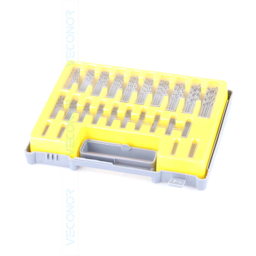 

150Pcs Mini twist drill Bit Kit HSS Micro Precision Twist Drill for PCB Crafts Jewelry Drilling Tool 0.4mm-3.2mm