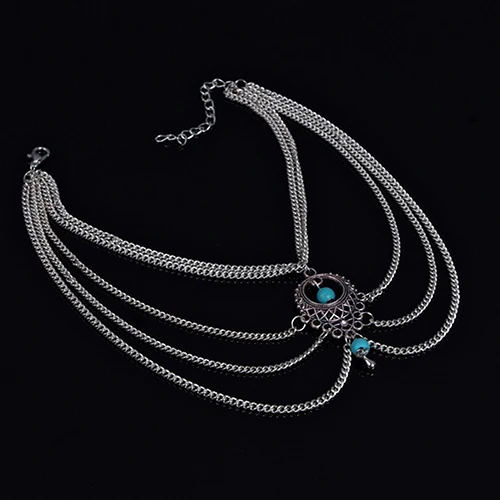 

Bohemian Style Beads Tassels Anklet Chains Barefoot Ankle Foot Jewelry 2015 Famous 9A2Z