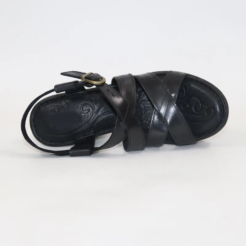 Новые высококачественные кожаные туфли на высоком каблуке удобные элегантные босоножки в старинном стиле US6-9