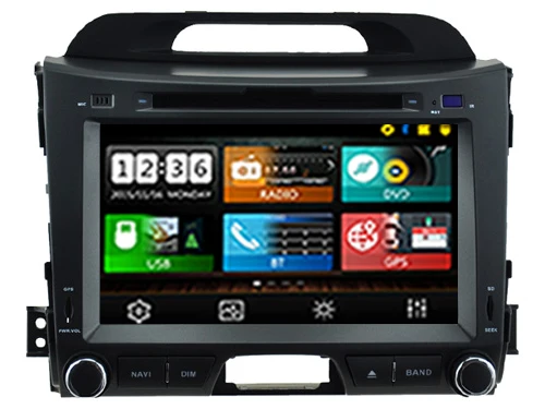 

Wince 6.0 CAR DVD PLAYER Sunplus 8288T solution FOR KIA SPORTAGE R 2010-2014 Autoradio stereo multimedia player bluetooth gps
