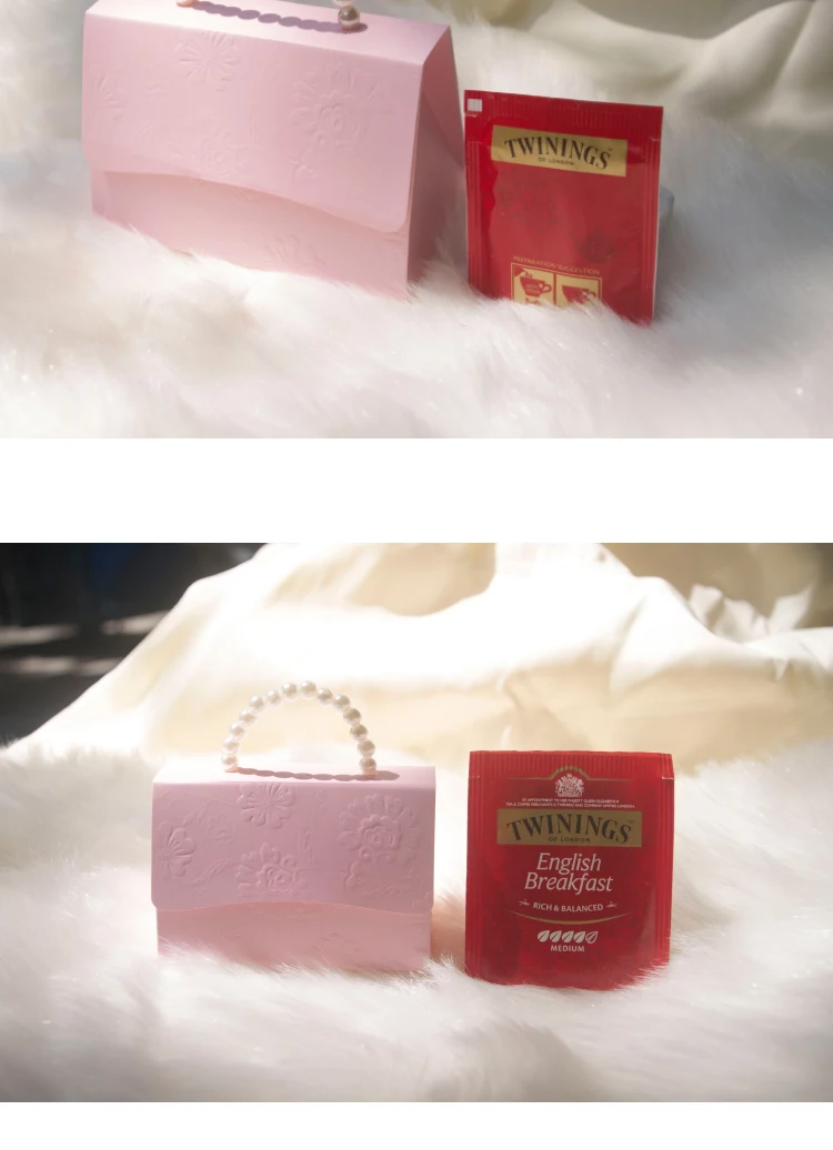RMTPT 20 шт./лот искусственный жемчуг с ручками коробка конфет babyshower Подарочная коробка День Рождения украшения для свадебной сумки