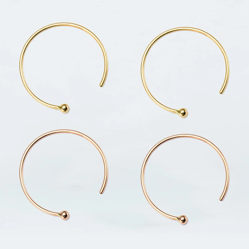 Hook 18k gold 