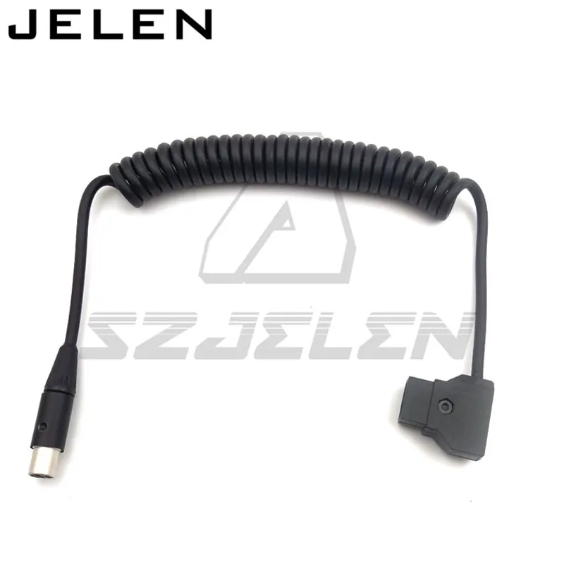 D Tap plug to mini XLR 4 контактный для TVlogic кабель питания монитора камеры монитор 12V |plug