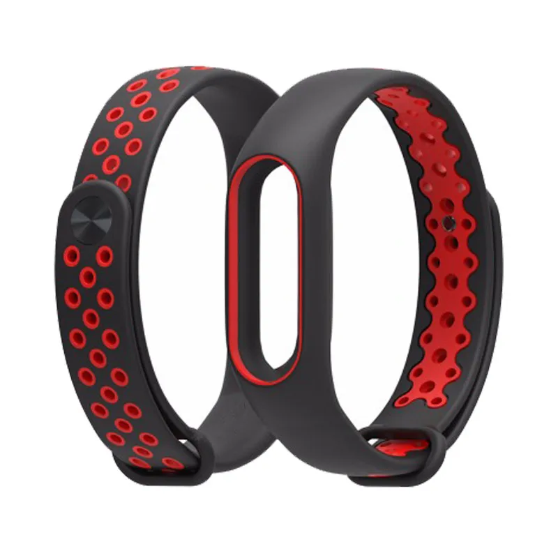 Mi Band 2 ремешок на запястье Correa band2 спортивные силиконовые аксессуары Смарт часы
