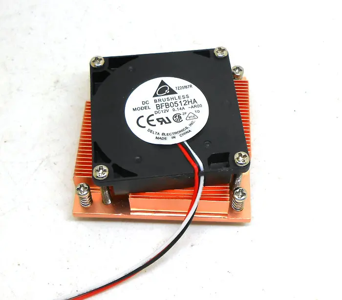 1U ultra-thin 988 989 all copper radiator2
