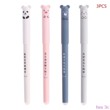 

3pcs Kawaii Cartoon Gel Pen Erasable School Office Supplies Stationery Student