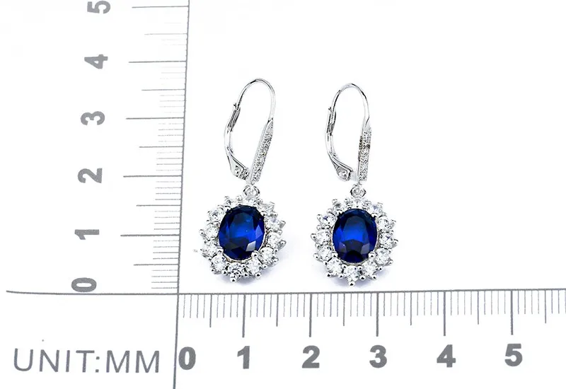 925 Sterling silver drop earring GNE0955 (10)