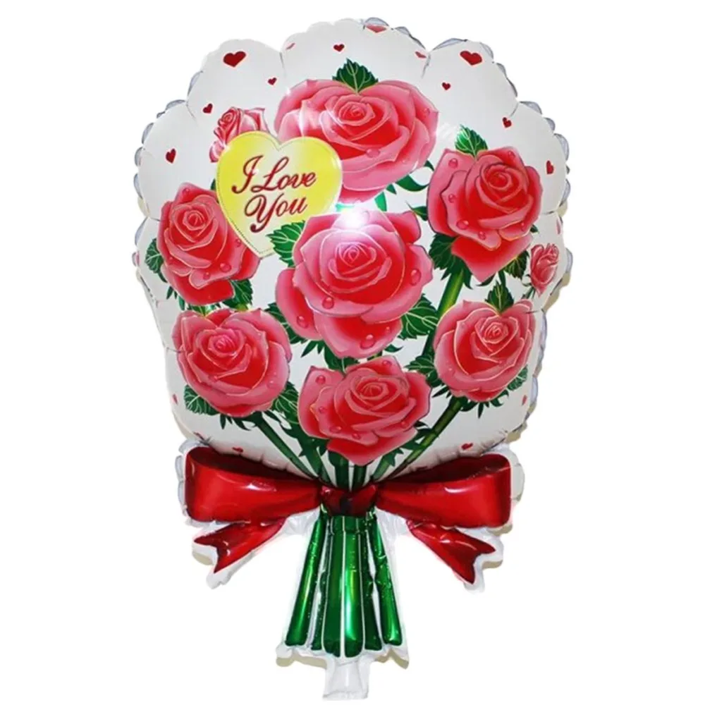 

65cm Flower Car Heart balloons birthday party decorations kids globos balony birthday decoration balloon Party helium palloncini