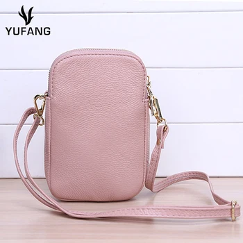 

YUFANG Small Women Messenger Bags High Quality Genuine Leather Cross Body Bag Mini Female Crossbody Shoulder Bag Handbags