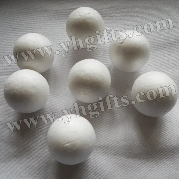 

100PCS/LOT,3cm polystyrene balls,Foam ball,Craft material,Wedding ornament,Doll head.DIY accessories,Early educational toys.