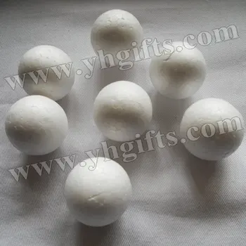 

100PCS/LOT,3cm polystyrene balls,Foam ball,Craft material,Wedding ornament,Doll head.DIY accessories,Early educational toys.