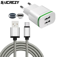 USB Зарядное устройство для samsung Galaxy A3/A5/A7 Note 8 9 S8 S9 Тип C кабель короткие 0,2/1/2 М длинные USB-C мобильный шнур