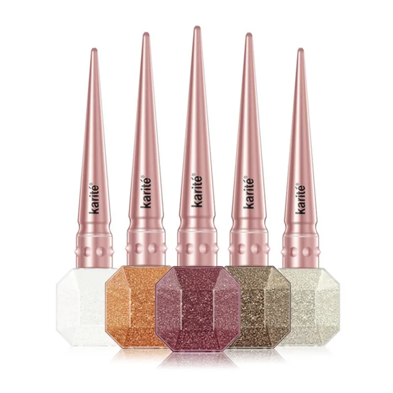 

Diamond Shimmer Makeup Liquid Eyeliner Metallic 6 Colors Glitter Eyeliner Make Up Diomand Shining Liner Cosmetics K3