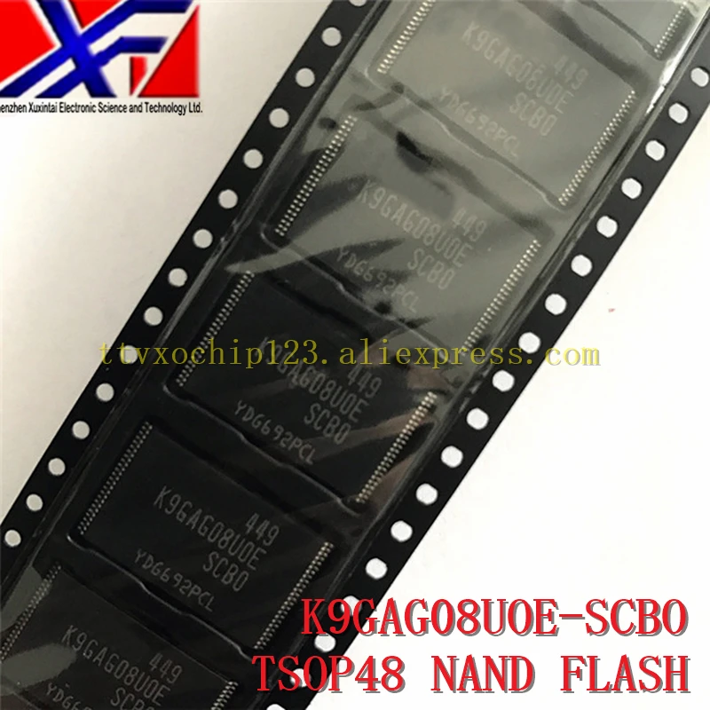 5pcs/lot K9GAG08UOE SCBO K9GAG08U0E SCB0 K9GAG08UOE K9GAG08U0E TSOP48 ...