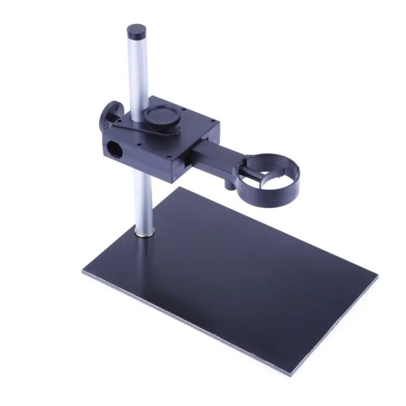 

Portable USB Manual Digital Microscope Holder Adjustable Rise and Fall Microscope Table Stand Support