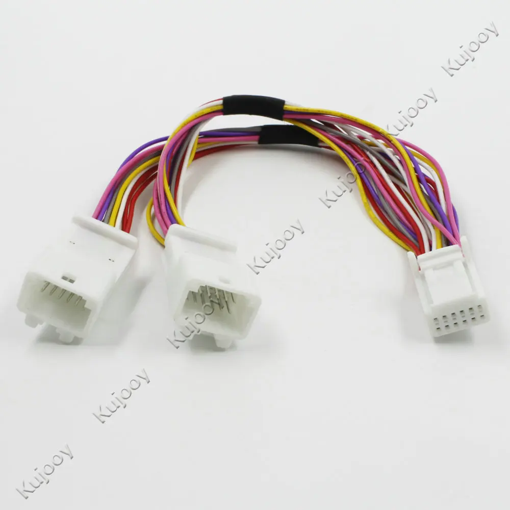 

Yatour Y Adapter Cables for Toyota/Lexus 6+6Pin Navi AUX Radios (CD Changer Port of Radio be Occupied)