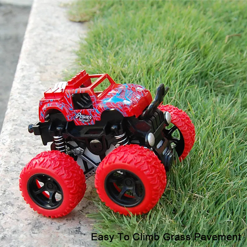 1: 64 4WD инерционная вращающаяся литая машина игрушки для детей Самовращение 360 оттинг трюк внедорожная модель автомобиля инерционные игрушки для автомобиля