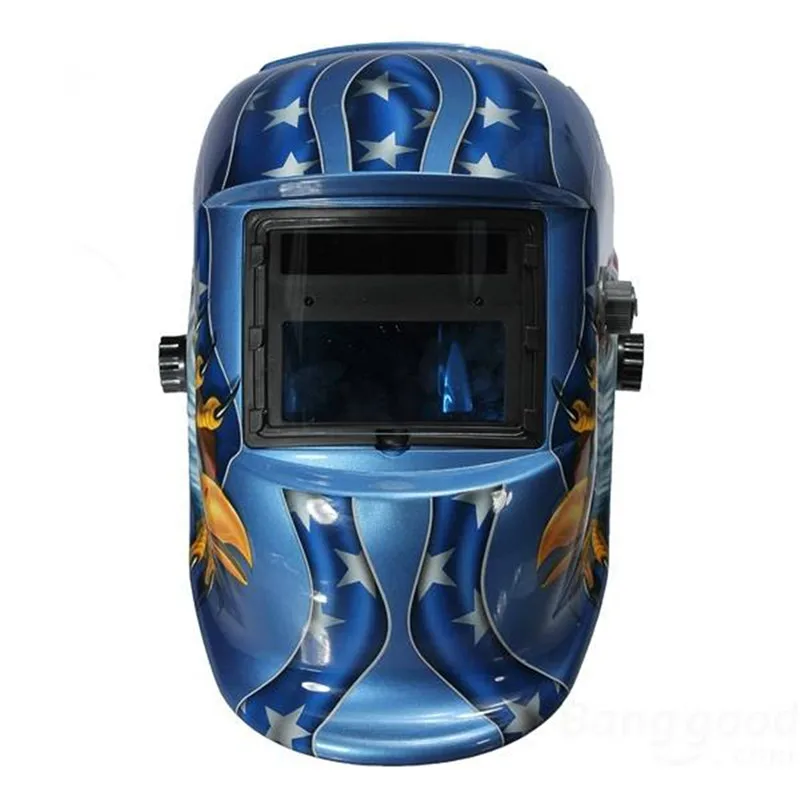 

High Performance Solar Power Auto Darkening Eagle Welder Mask Arc Mig Tig Grinding Welding Helmet Cap for Welding Machine