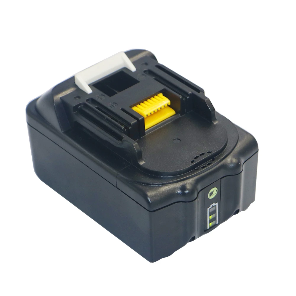 DVISI New 18V 5000mAh Replacement Batteries with LED Indicator for Makita BL1850 LXT400 BL1840 Rechargeable Cordless Power Tools