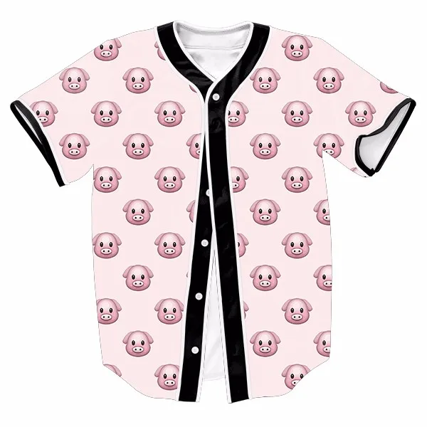 pink baseball jersey mens