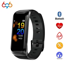 696 B02 Смарт часы Цвет Дисплей крови Давление монитор сердечного ритма Фитнес трекер Smartwatch Для мужчин Для женщин Мода