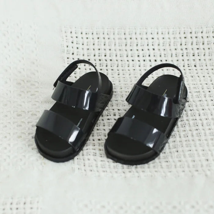 Mini Melissa Ultragirl/ г. новые оригинальные сандалии для девочек бразильские прозрачные сандалии Нескользящие Детские пляжные сандалии для малышей, 13,5-18,5 см