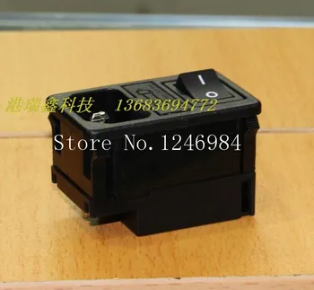 

[SA]JEC AC outlet AC power outlet cassette triple black belt seat belt switch JR-101-1FRSG--20pcs/lot