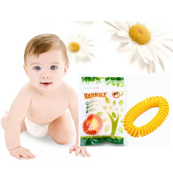 

100pcs/lot 2017New fashion waterproof kids adult unisex spiral mosquito repellent bracelet