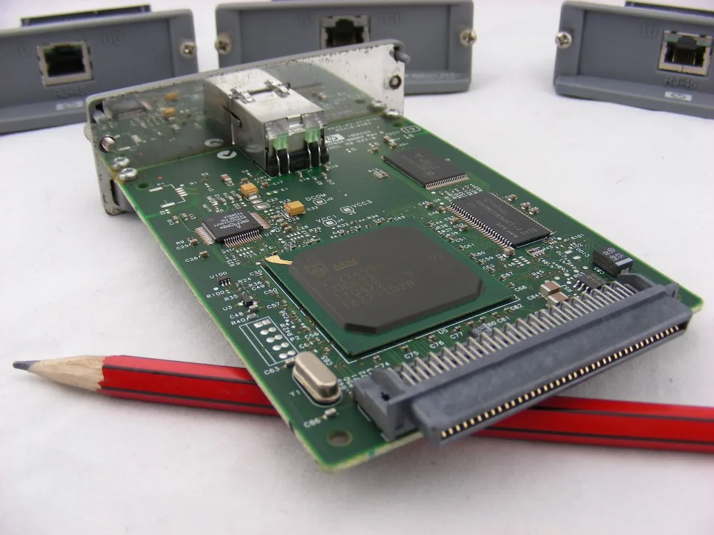 Б/у печатная карта 620N для HP Jetdirect J7934A J7934G 10/100 Серверная сетевая EIO|Детали принтера|