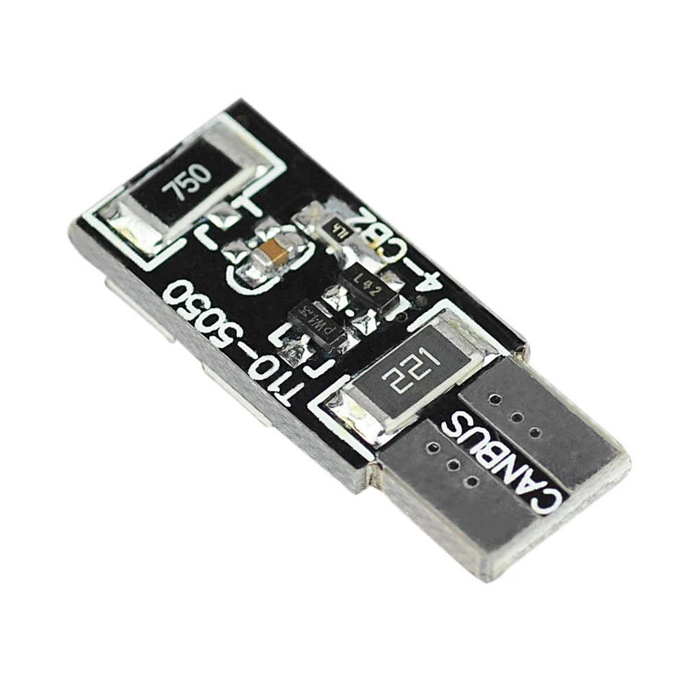 Автомобильные светодиодные лампы AGLINT T10 W5W 194 CANBUS без ошибок 5050SMD 4Led s Сменные для